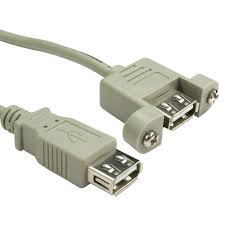 CDL 15CM USB 2.0 AF-AF PANEL MOUNT