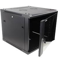 ALL-RACK 12U 450MM DEEP WALLBOX BK