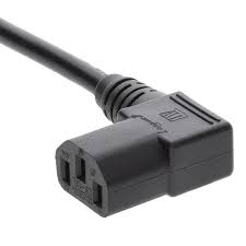 TITAN UK PLUG TO IEC C13 3M 5AMP R.ANGLED