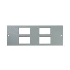 TITAN PLATE WITH 4 X LJ6C APERTURES L/GREY