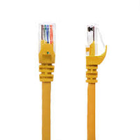 TITAN CAT6 PATCH LEAD 5M YELLOW 24AWG