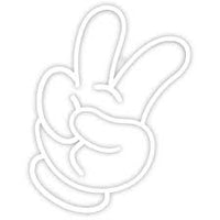 YELLOWPOP DISNEY GLOVE PEACE