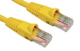 TITAN CAT6 PATCH LEAD 5M YELLOW 24AWG