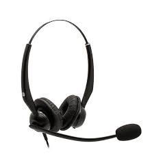 JPL-100-PB BINAURAL QD HEADSET