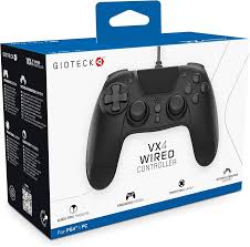 Gioteck PS4 Vx4 Wired Controller Black