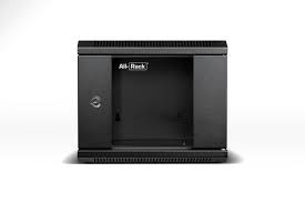 ALL-RACK 4U 300MM DEEP WALL BOX BK