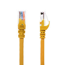 TITAN CAT6 PATCH LEAD 3M YELLOW 24AWG