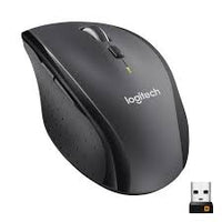 Logitech Marathon M705 Wireless Mouse, RF Wireless, Alkaline, Charcoal