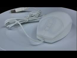 USB White Medical Clinical IP68 Mouse