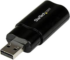 STARTECH USB AUDIO ADAPTER EXTERNAL SOUND CARD