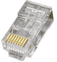 TITAN KAUDEN CAT5E PASS THROUGH PLUG (BOX-100)