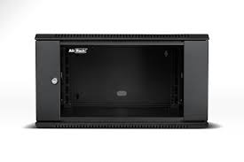ALL-RACK 6U 600MM DEEP WALLBOX BK