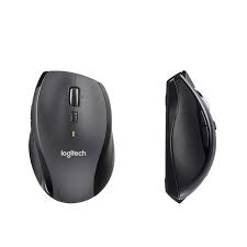 Logitech Marathon M705 Wireless Mouse, RF Wireless, Alkaline, Charcoal
