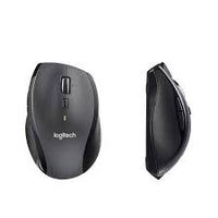 Logitech Marathon M705 Wireless Mouse, RF Wireless, Alkaline, Charcoal