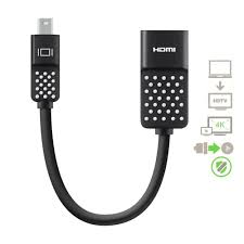 Belkin Mini DisplayPort to HDMI Adapter 4K Compatible