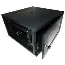 ALL-RACK 9U 450MM DEEP WALLBOX BK