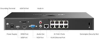 TP-LINK VIGI NVR2008H-8MP 8 CHANNEL POE+ NVR