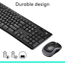 Logitech Wireless Keyboard & Mouse Combo — MK270