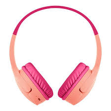 Belkin Wireless On-Ear Headphones for Kids Pink