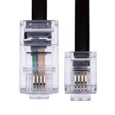 Titan TITAN LINECORD RJ11-RJ45 3M BLK (4WIRE)