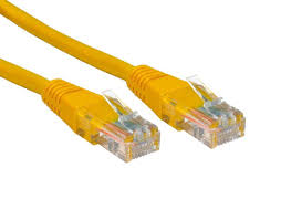 TITAN CAT5E PATCH LEAD 3M YELLOW 24AWG