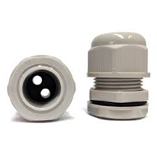 TITAN 32MM GLANDS & LOCKNUTS (PK2) BLACK