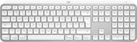 Logitech MX Keys S for Mac keyboard Office RF Wireless + Bluetooth QWERTY UK English Aluminium, White