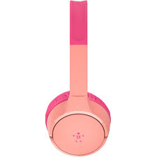 Belkin Wireless On-Ear Headphones for Kids Pink