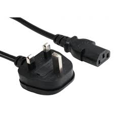 TITAN UK PLUG TO R/A IEC C13 - 5M
