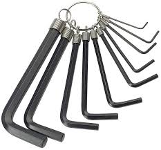 Draper 10 PIECE ALEN KEY SET