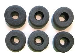 JPL RADIUS GREY FOAM DONUT EAR CUSHION 5PK