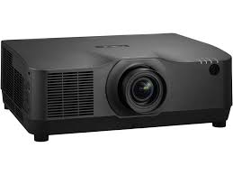 Installation Projector WUXGA 10000Lm LCD Laser Light Source Black Cabinet