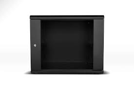 ALL-RACK 9U 550MM DEEP WALLBOX BLACK