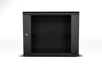 ALL-RACK 9U 550MM DEEP WALLBOX BLACK