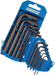 Draper 10 PIECE ALEN KEY SET