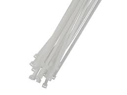 TITAN CABLE TIES 200MM X 4.8MM (PK 100) CLEAR