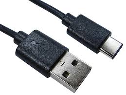 CDL 1m USB 2.0 Type C -A Blk