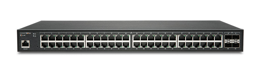 SonicWall S14-48 Managed L2 Gigabit Ethernet (10/100/1000) 1U Black