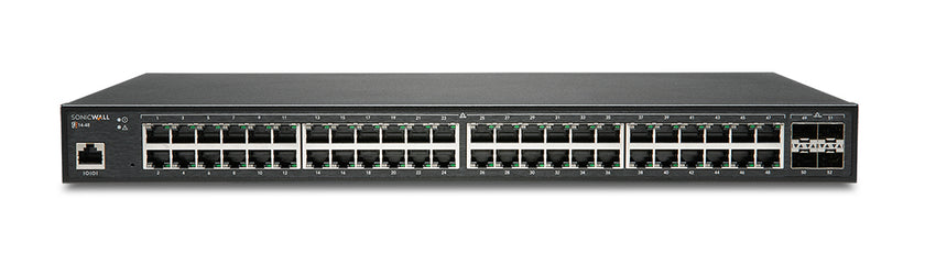 SonicWall S14-48 Managed L2 Gigabit Ethernet (10/100/1000) 1U Black