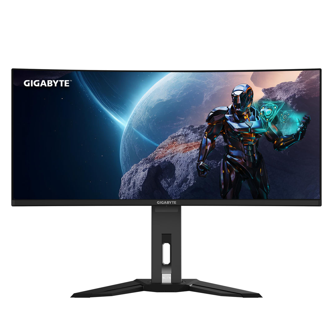 GIGABYTE 34 OLED MONITOR SPK CUR MO34WQC