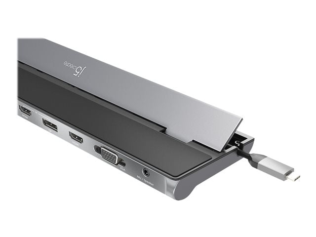 J5CREATE USB-C TRIPLE DISPLAY DOCK 100W