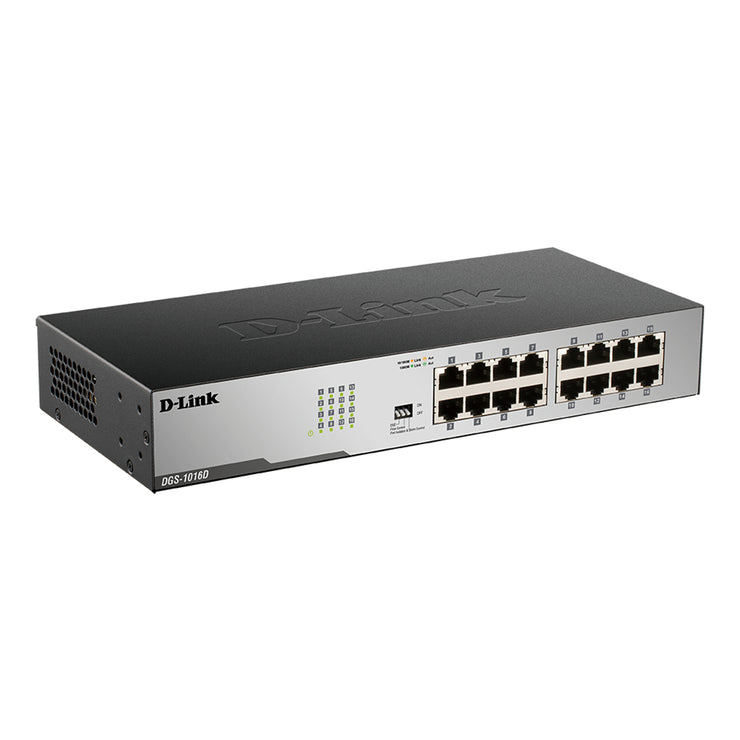 DLINK 16PORT GBIT SWITCH DESK