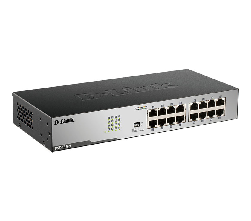 D-LINK 16PORT GBIT SWITCH DESK