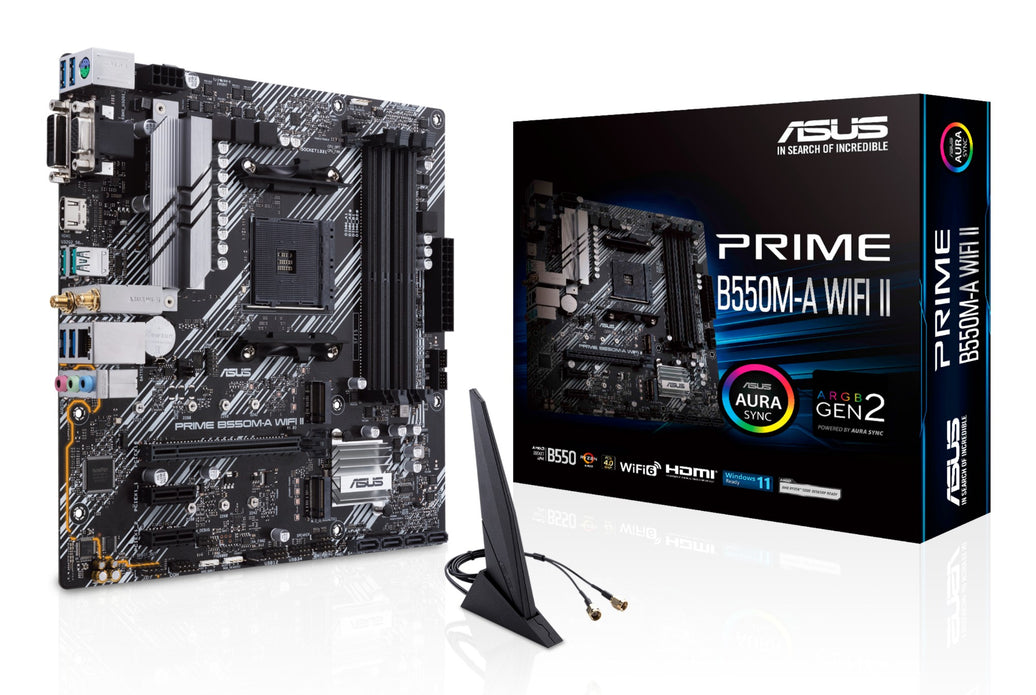 ASUS AM4 PRIME B550M-A WIFI II M-ATX