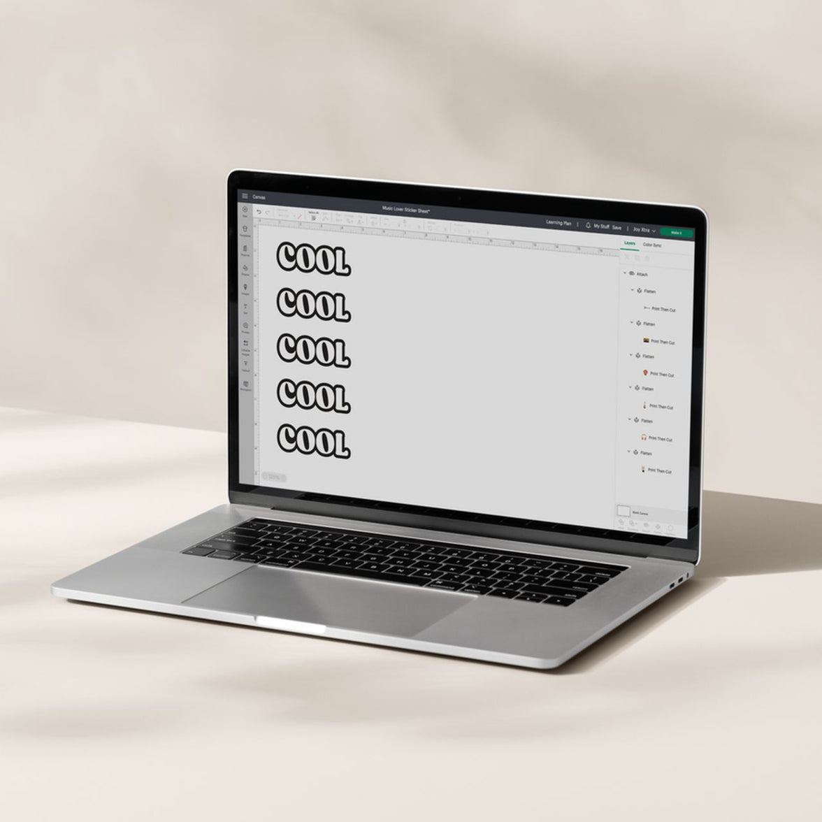 Cricut Joy Xrta Printable Vinyl (White) 36 Sheets