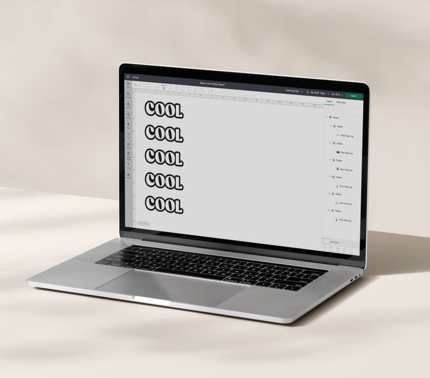 Cricut Joy Xrta Printable Vinyl (White) 36 Sheets