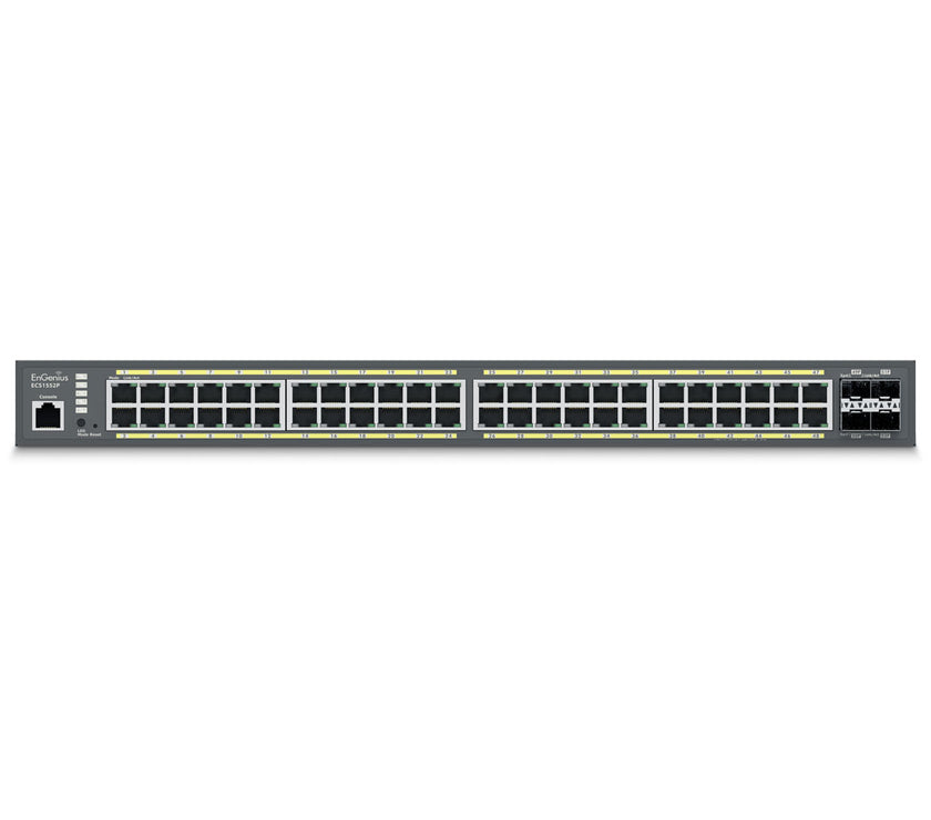 EnGenius ECS1552P Cloud Managed 410W PoE 48Port Network Switch