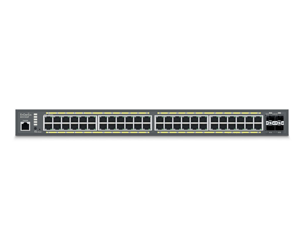 EnGenius ECS1552P Cloud Managed 410W PoE 48Port Network Switch