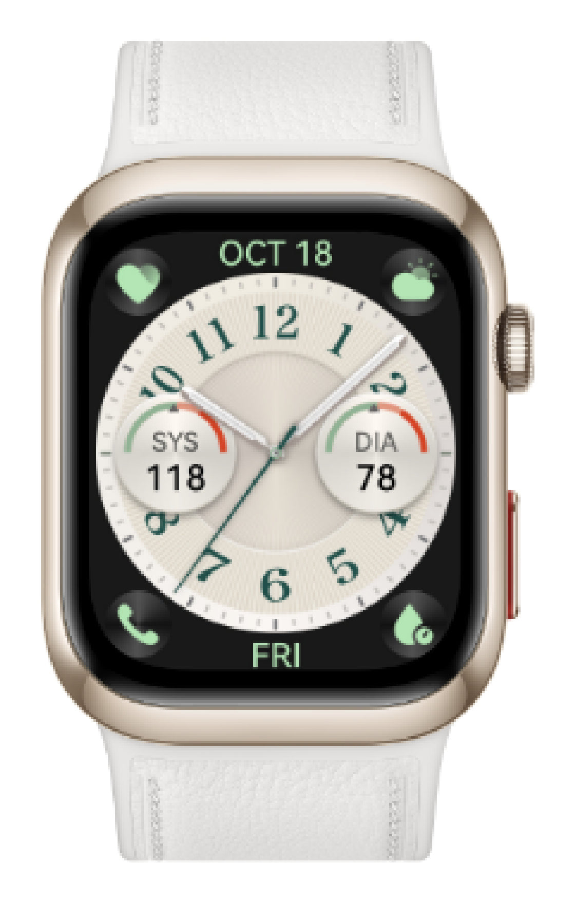 Huawei Watch D2 White Composite Leather Strap