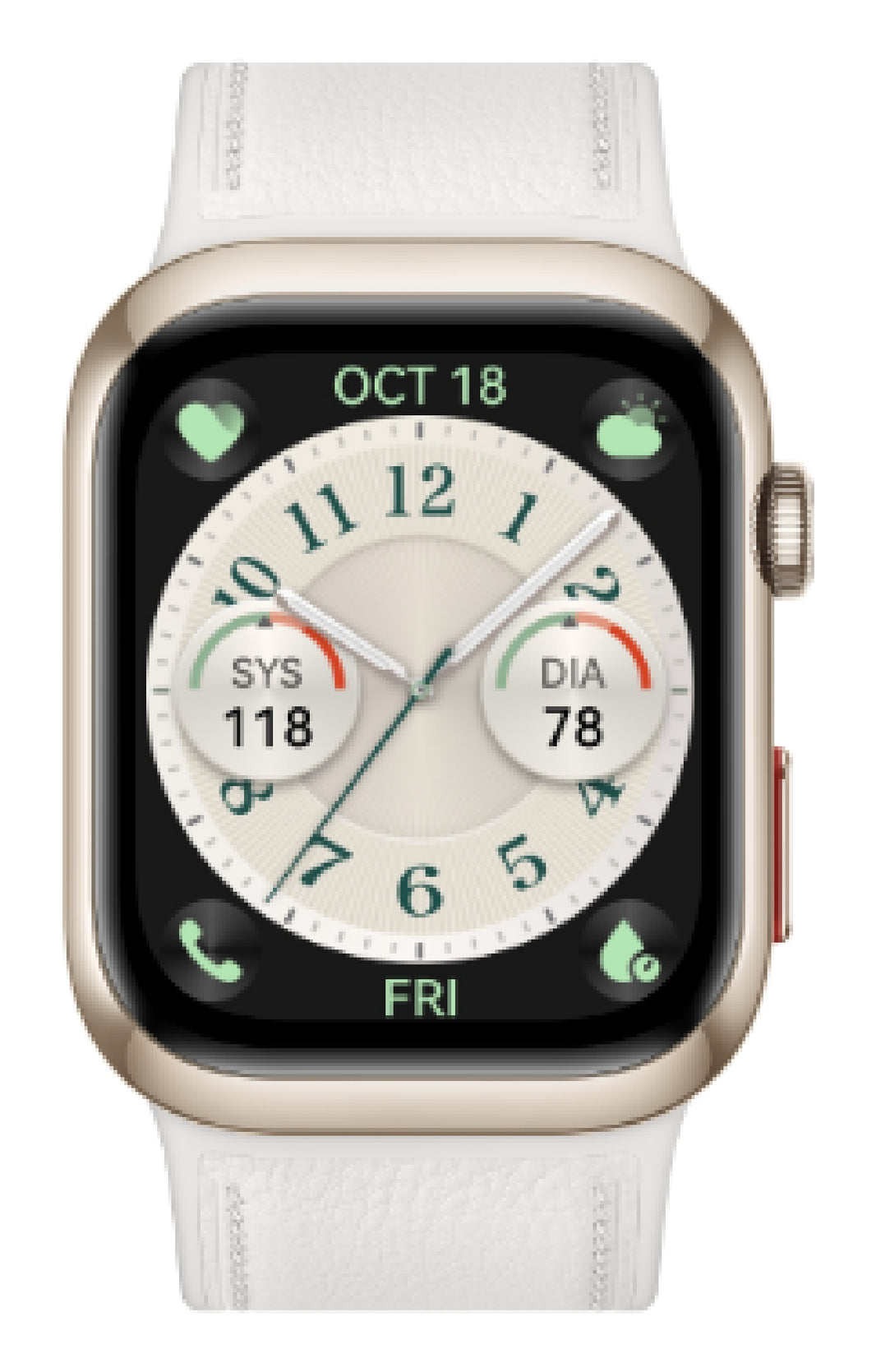 Huawei Watch D2 White Composite Leather Strap